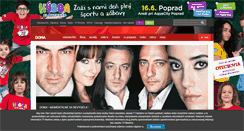 Desktop Screenshot of ezel.markiza.sk