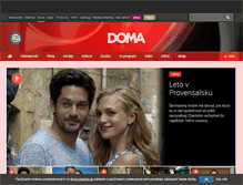 Tablet Screenshot of doma.markiza.sk